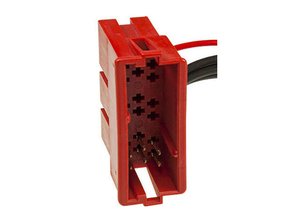 LAUNRC02, Connector auto. Mini ISO 4xRCA A