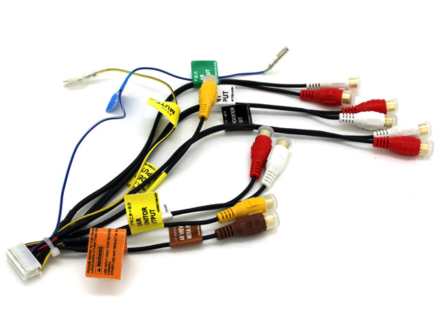 Pioneer RCA Line Cables - Compatible with AVIC & JVC Models