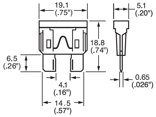AF30 car fuse 30A