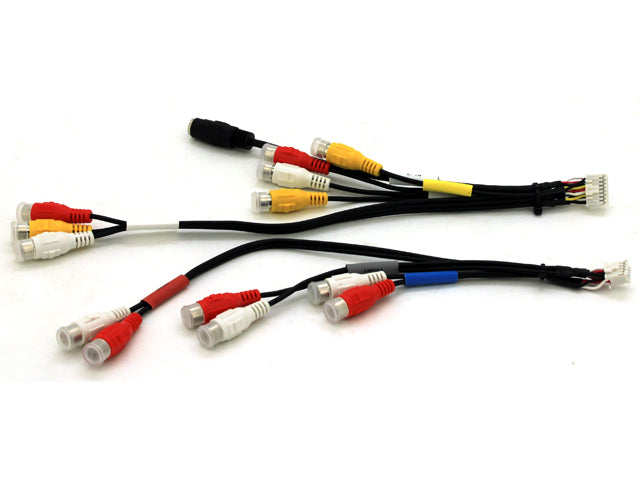Alpine IVA-W502E 10/16-Pin AV Connector – RCA Audio & Video Adapter