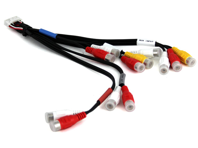 Alpine IVA-D106 20-Pin AV Connector – RCA Audio Adapter