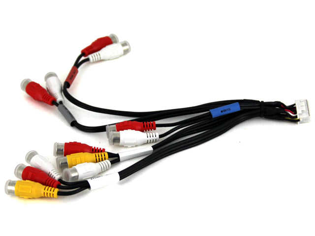 Alpine IVA-D106 20-Pin AV Connector – RCA Audio Adapter