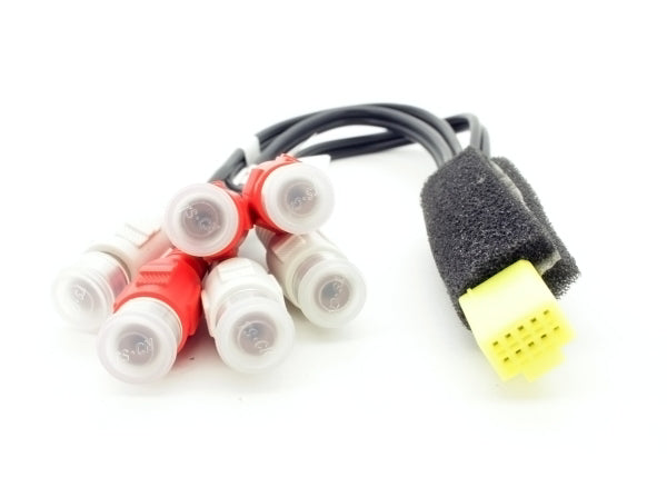 Clarion NX-501 10-Pin AV Connector - RCA Audio Adapter