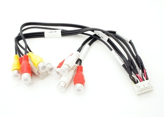 Kenwood KVT-512 20-Pin AV Connector - RCA Audio/Video Adapter