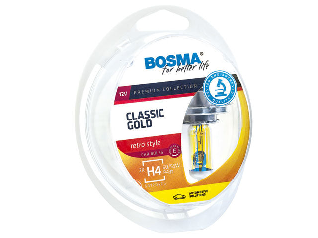 Bosma bulb H4, 60/55W 12V P43t compl.